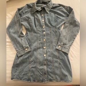 Denim dress never worn